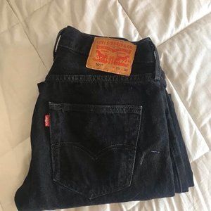 Vintage Black Levi's